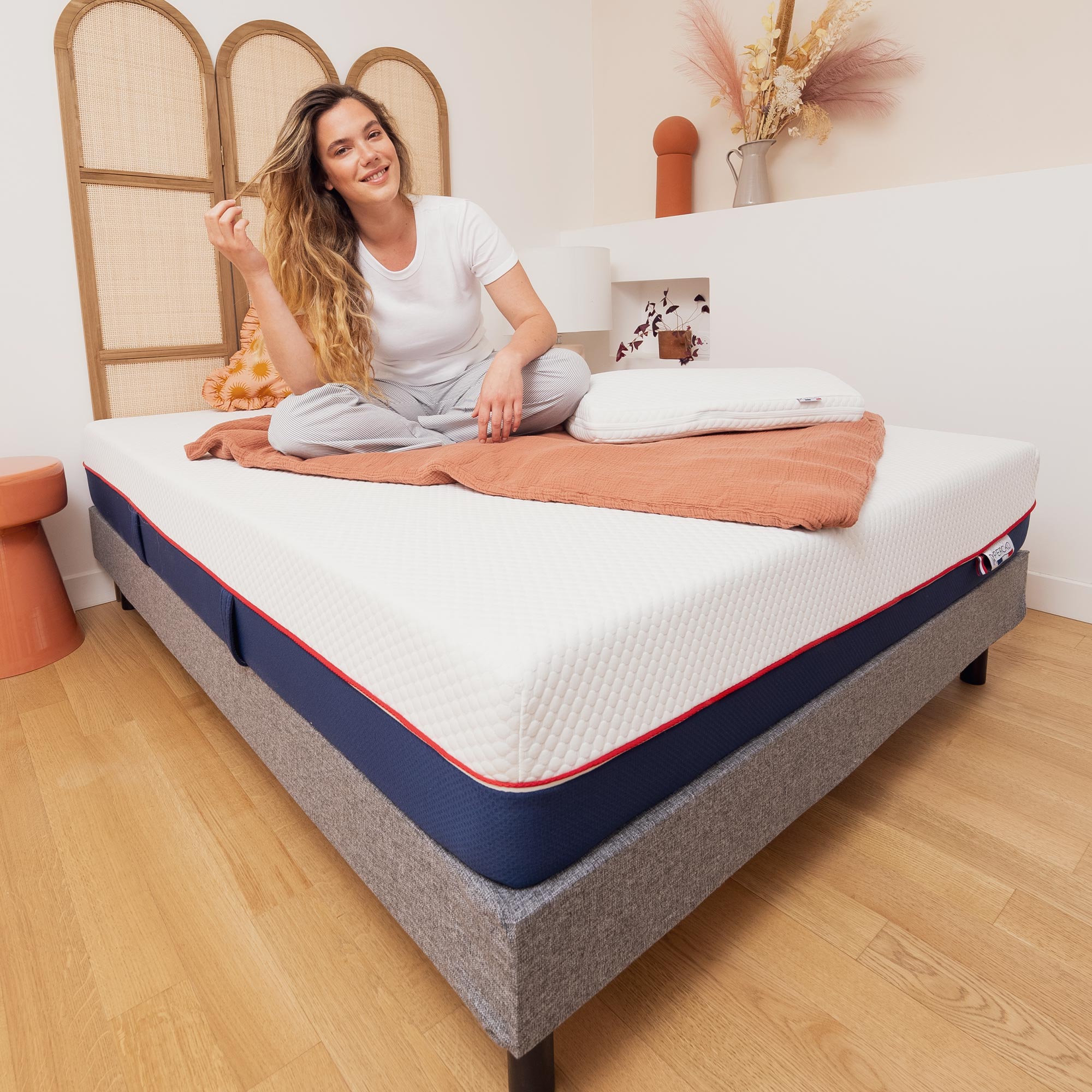 Sommier zoné original tapissier
