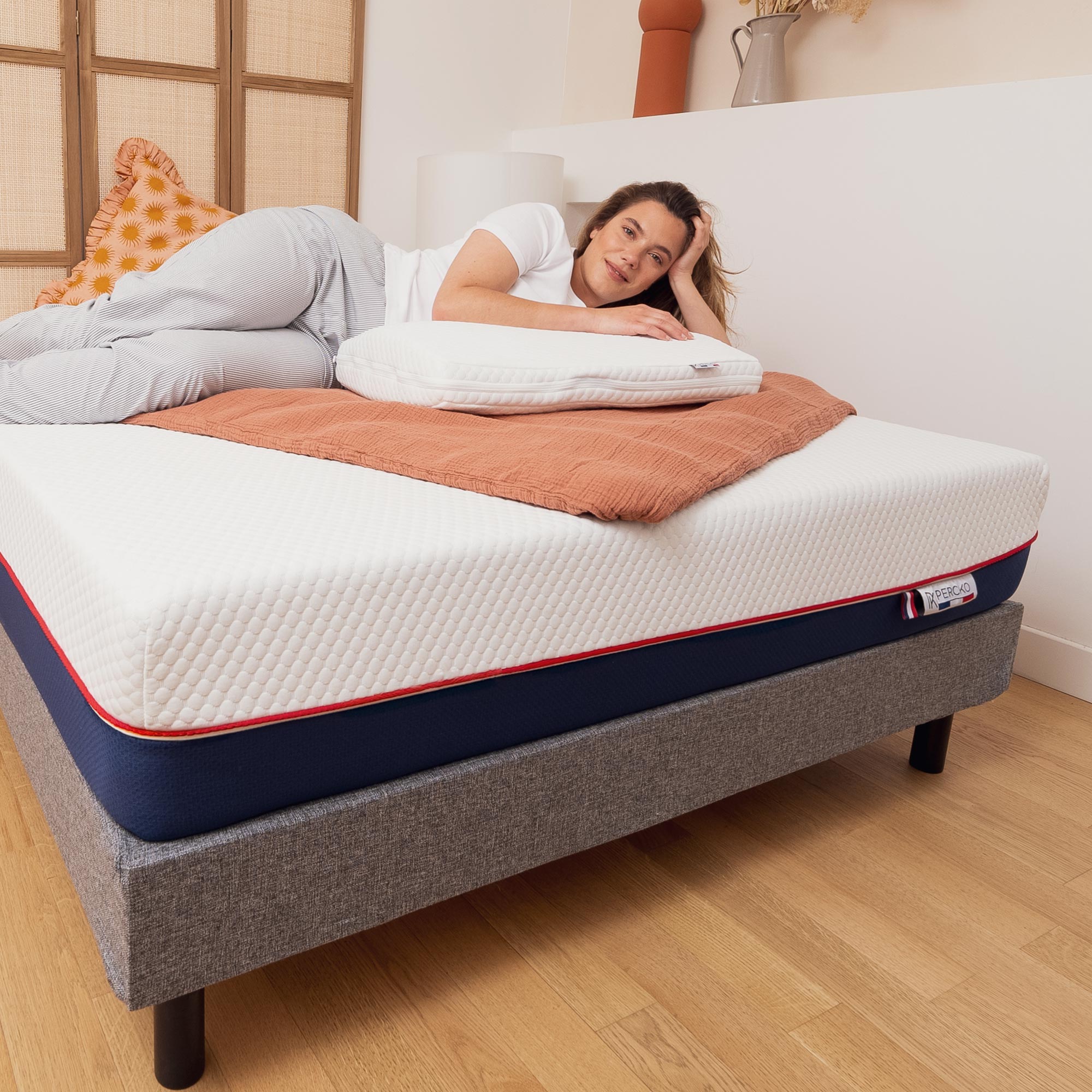 Sommier zoné original tapissier
